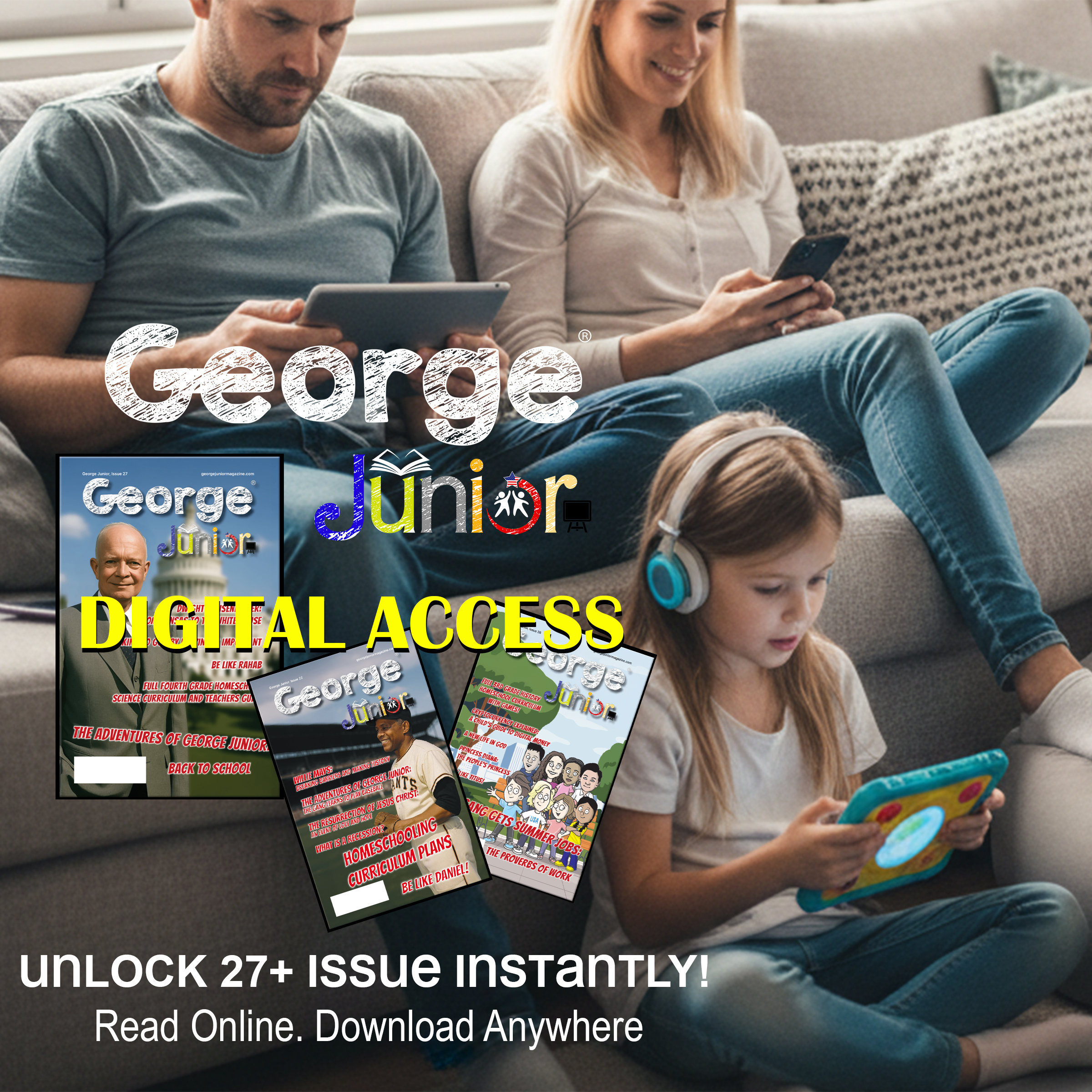 George Magazine Junior Digital  at george magazine