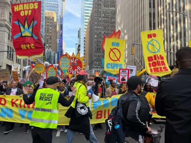 Police presence deployed at ‘No Kings’ protests nationwide