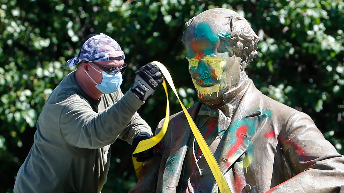 DAVID MARCUS: LA museum’s desecration of Confederate statues is pure barbarism  at george magazine