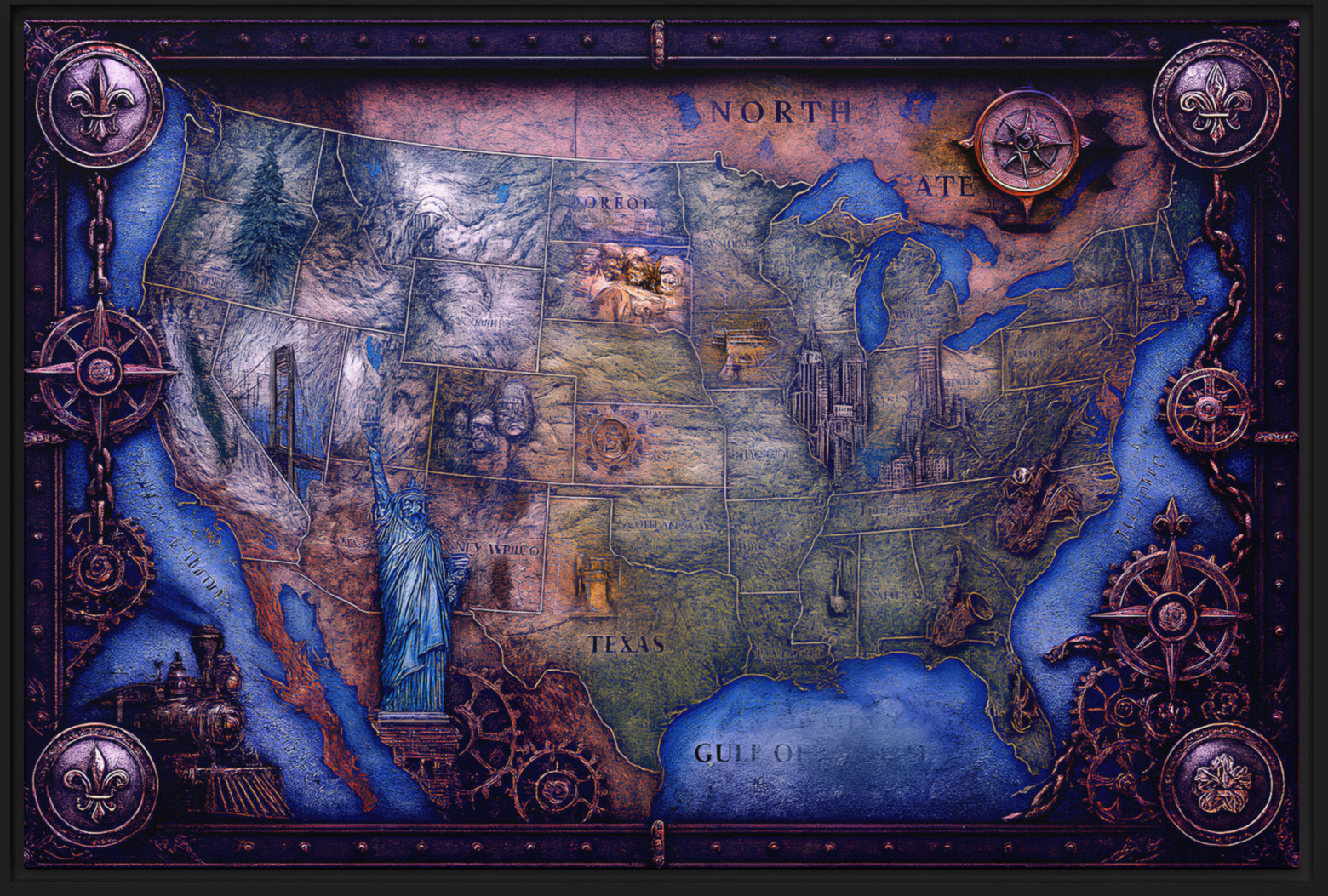 The Map: Next Projection – The States of Destiny
