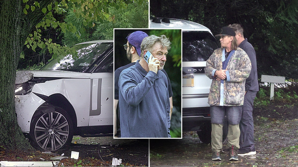 Alec Baldwin’s head-on crash with tree caps year of scandal and controversy  at george magazine