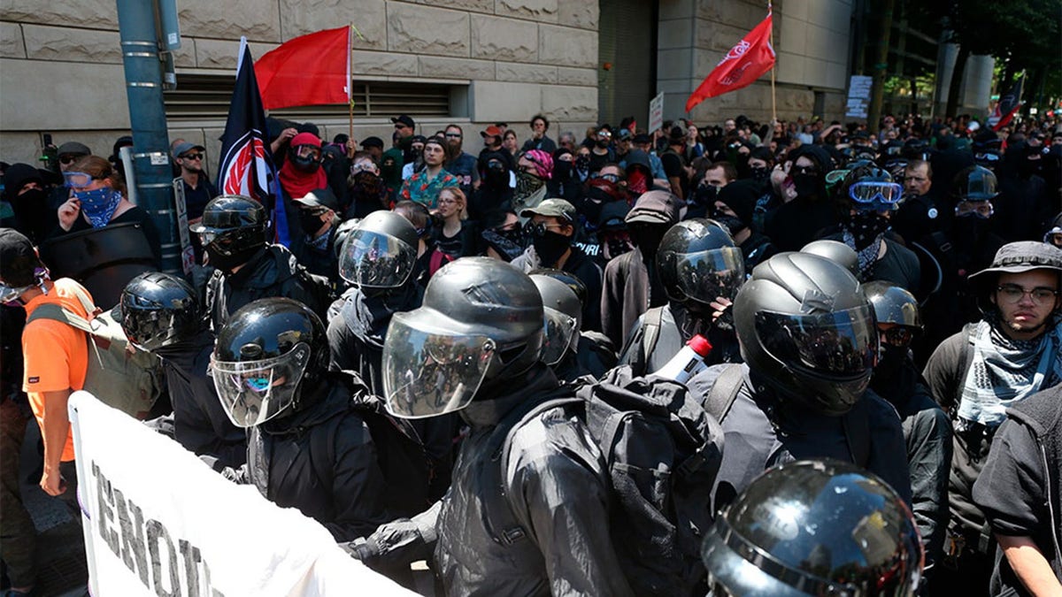 Left insists Antifa isn’t a real organization despite multiple violent, public incidents: 'Made up'  at george magazine