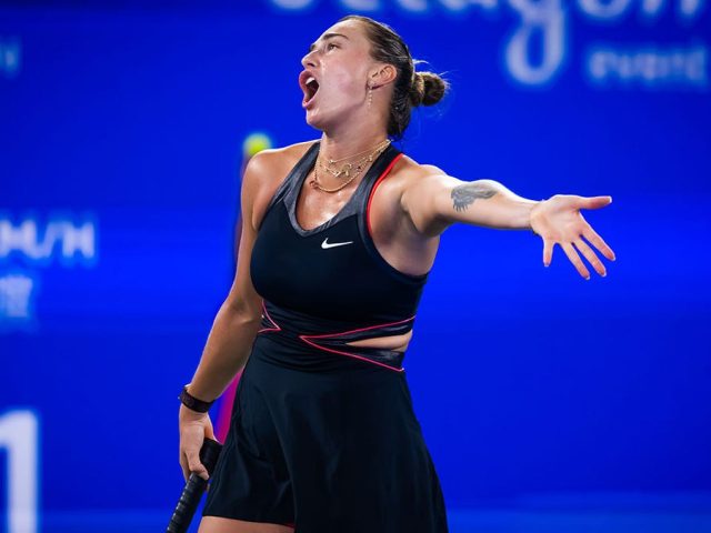 Tennis star Aryna Sabalenka nearly strikes ballboy with racket throw in frustrating loss