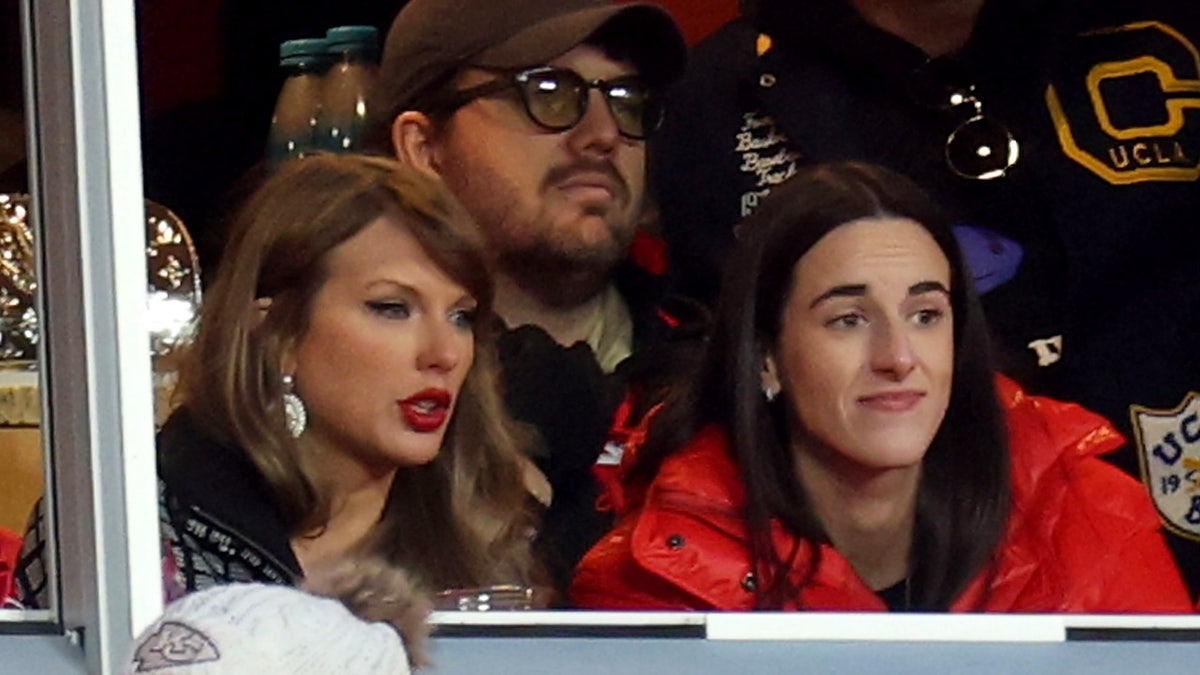 Taylor Swift watches Travis Kelce and Chiefs with Caitlin Clark for first time since album drop  at george magazine