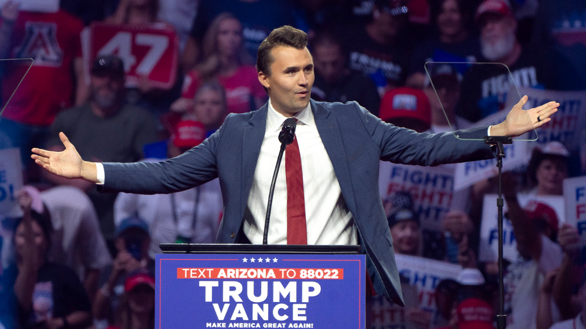 Revoking visas over Charlie Kirk assassination remarks supported by TPUSA attendees  at george magazine