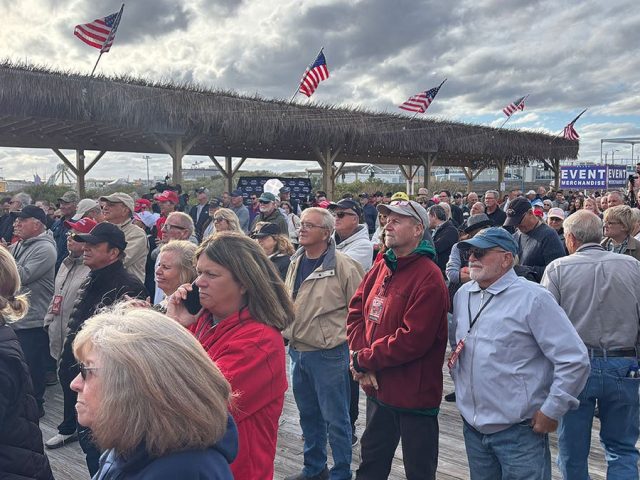DAVID MARCUS: Ciattarelli backers channel rally magic of Trump, Kirk at NJ event