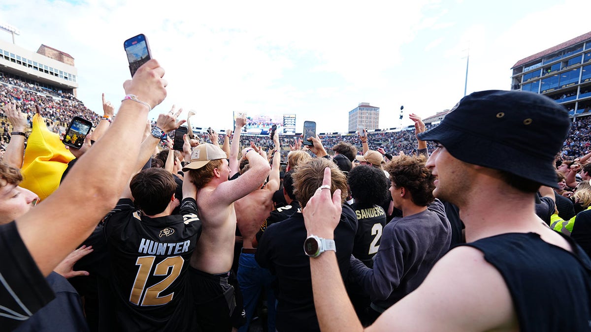 Deion Sanders seemingly stunned over potential fine for Colorado fans storming field after win  at george magazine