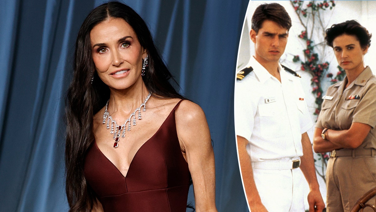 Demi Moore says Tom Cruise felt 'awkward' and 'embarrassed' about her pregnancy on set of 'A Few Good Men'  at george magazine