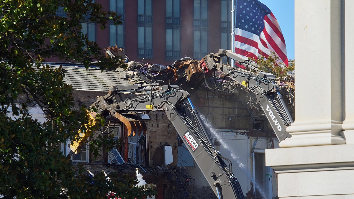 Trump’s troubling week: Demanding government money, demolishing the East Wing  at george magazine