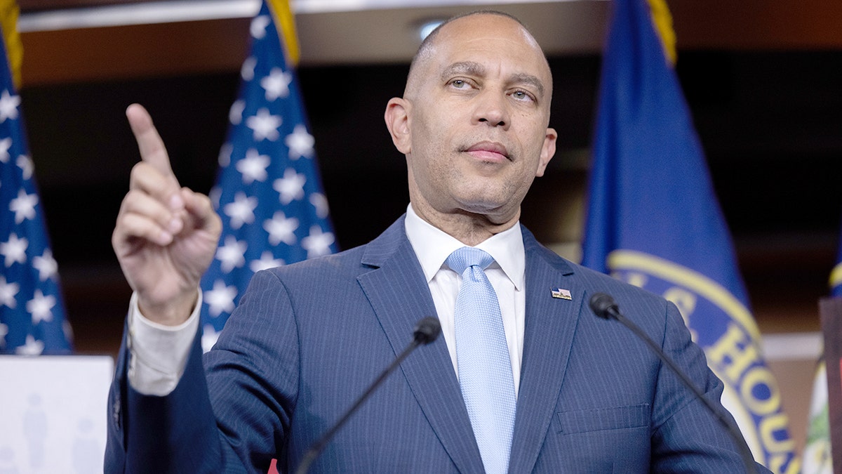 Jeffries spars with CBS host on claims the upcoming midterms will be 'rigged elections'  at george magazine