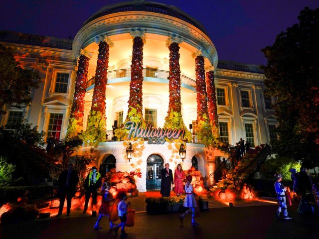 WATCH LIVE: Trump and first lady host Halloween trick-or-treating at White House
