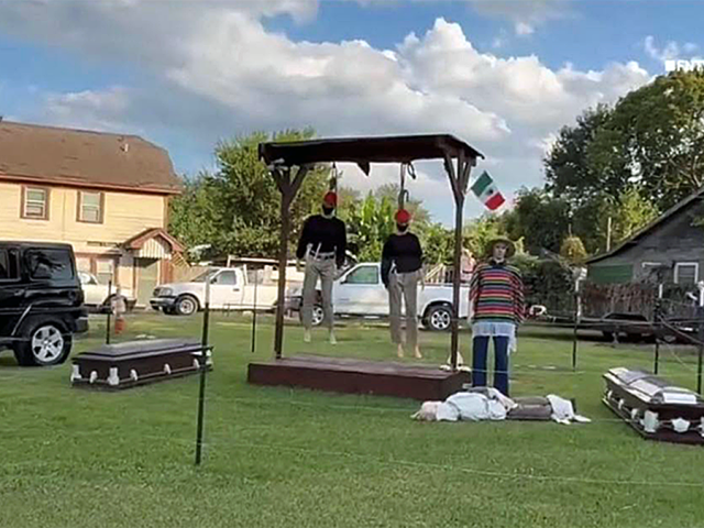 DHS rips Houston Halloween display depicting hanging of ICE agents, demands ‘sanctuary politicians’ stand down