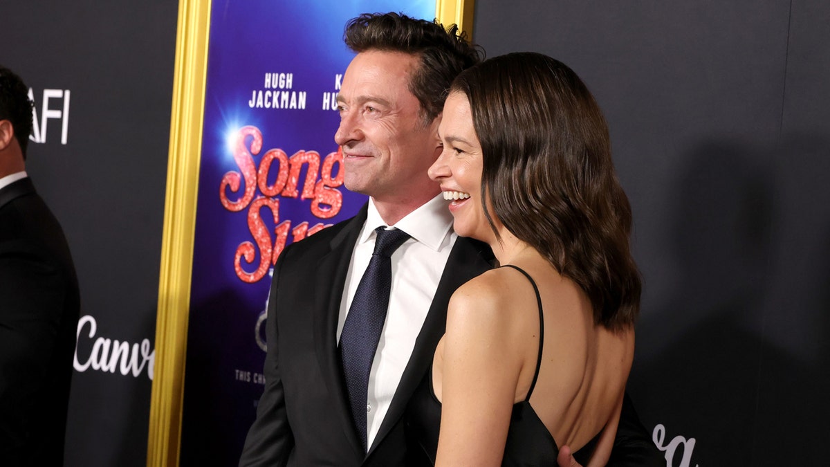 Hugh Jackman, Sutton Foster make romance red carpet official months after actor's divorce from longtime wife  at george magazine