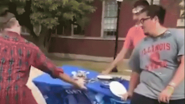 Turning Point table flipper threatened Trump, arrested by feds after firing from teaching assistant job: FBI  at george magazine