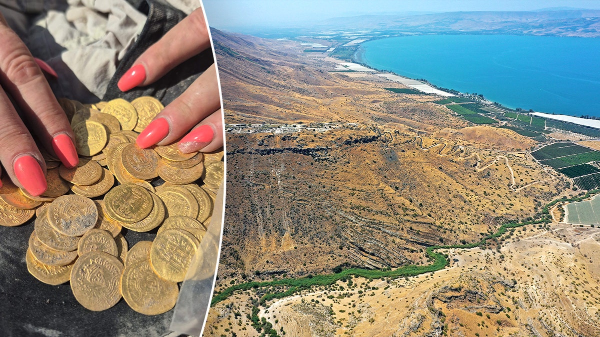 Treasure trove of gold coins, ancient jewelry unearthed in Christian city near Sea of Galilee  at george magazine