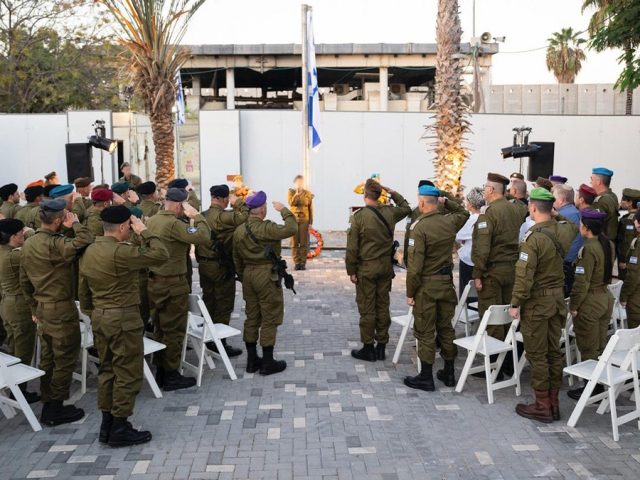 IDF holds memorial ceremony at base attacked by Hamas on Oct. 7 honoring fallen troops