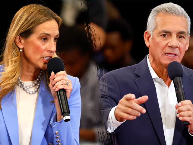 ‘Getting desperate’: Governor debate gets personal after Democrat is mocked for cheating scandal