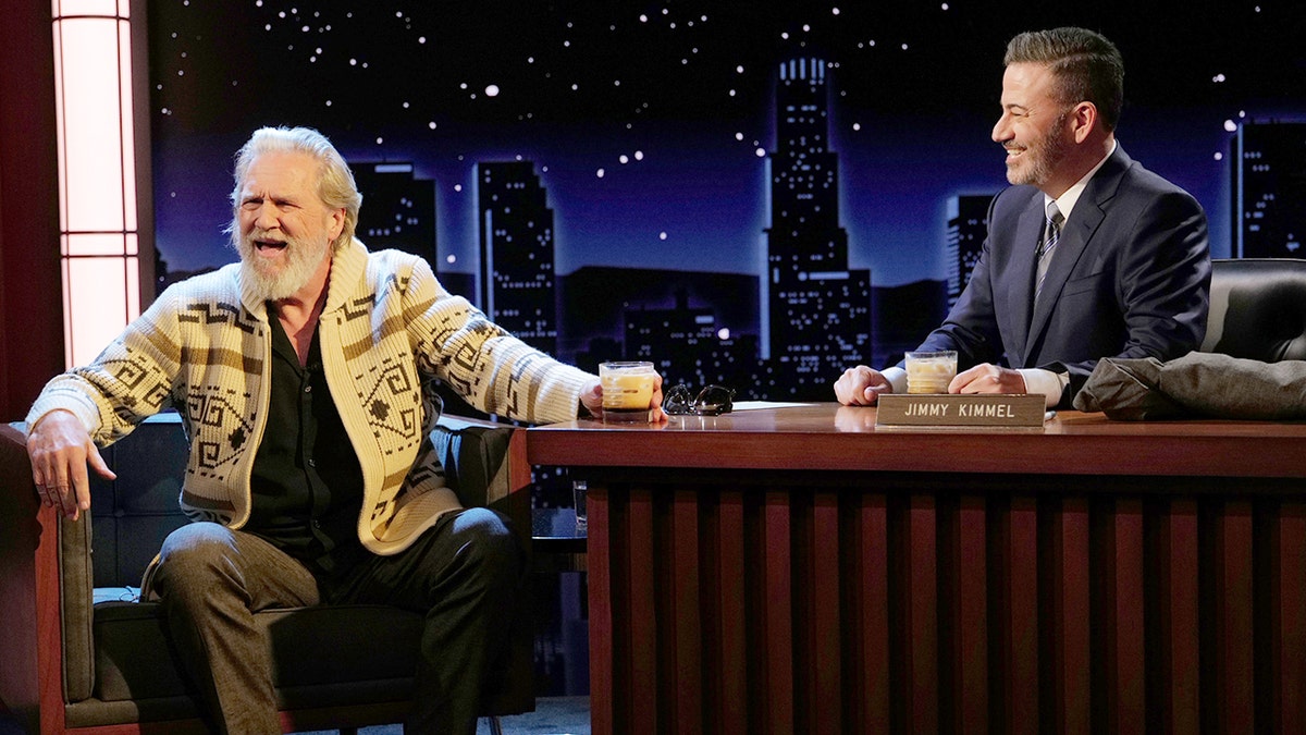 Actor Jeff Bridges tells ICE to get 'off our streets' as 'The Dude' character on 'Jimmy Kimmel Live!'  at george magazine