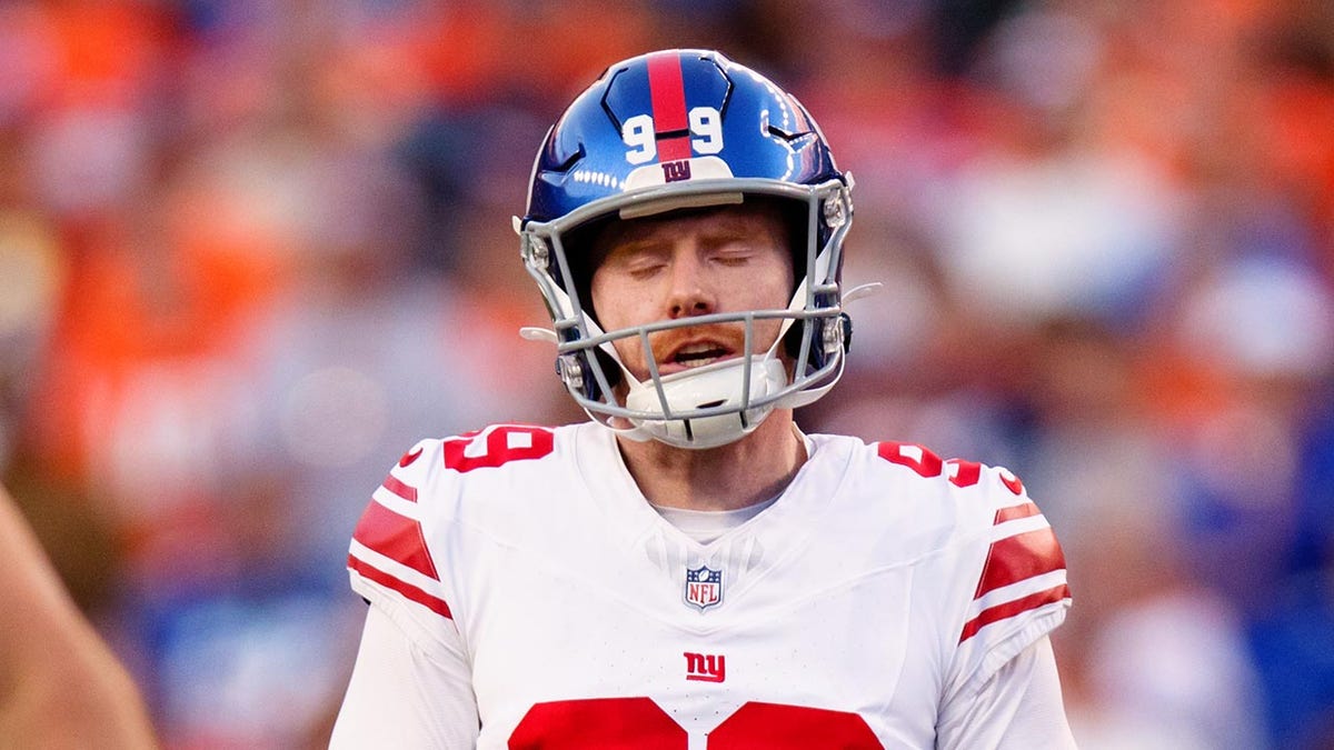 Giants release kicker Jude McAtamney after game-changing extra point miss with seconds left  at george magazine