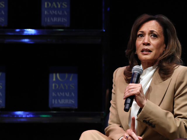 Protesters interrupt Kamala Harris’ Chicago book tour event, forcing multiple removals