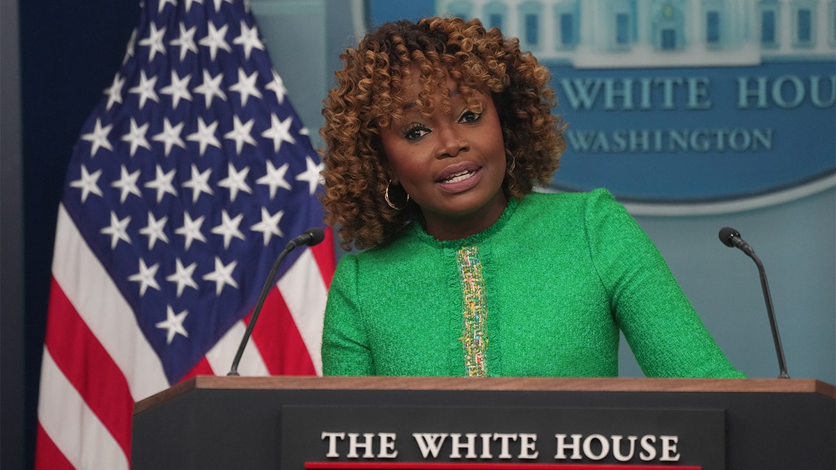 Karine Jean Pierre writes she couldn't 'stomach' being a Democrat anymore after party's treatment of Biden  at george magazine