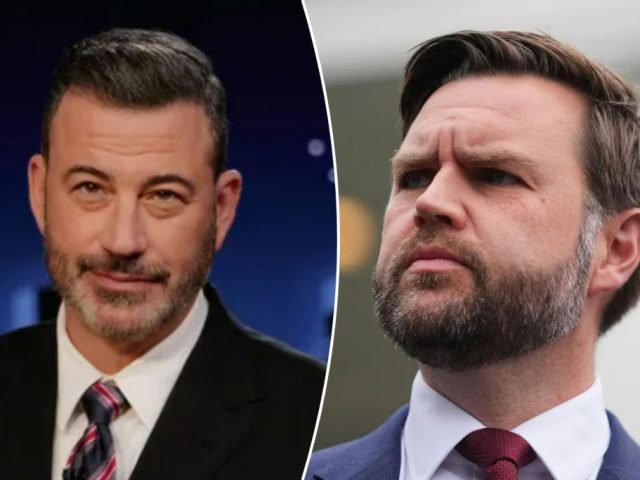 Late-night host Jimmy Kimmel melts down at JD Vance for mocking his ratings
