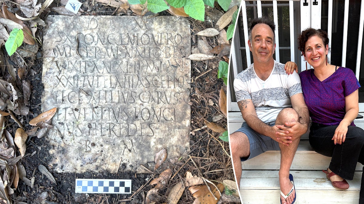 New Orleans couple digs up ancient Roman artifact in backyard, sets off worldwide mystery  at george magazine