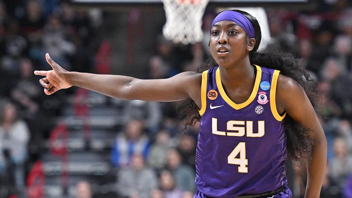 LSU women's basketball star questions governor's push for school to erect statue of Charlie Kirk  at george magazine