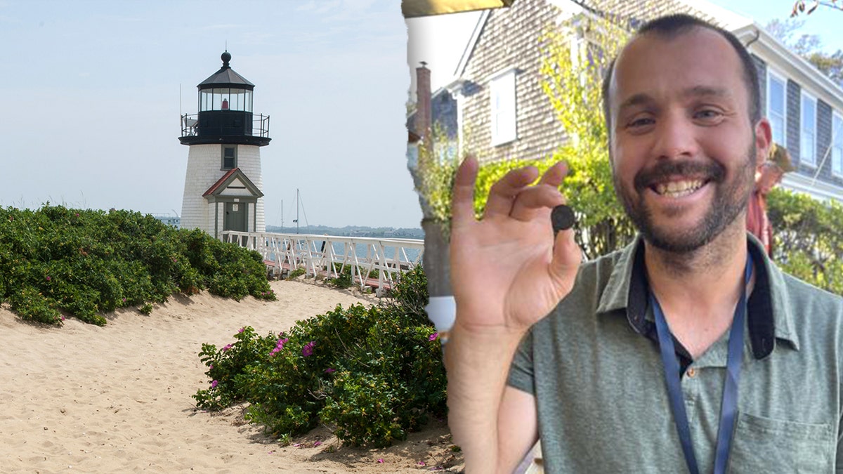 Treasure hunter's persistence pays off with rare Spanish coin discovery on Nantucket beach  at george magazine