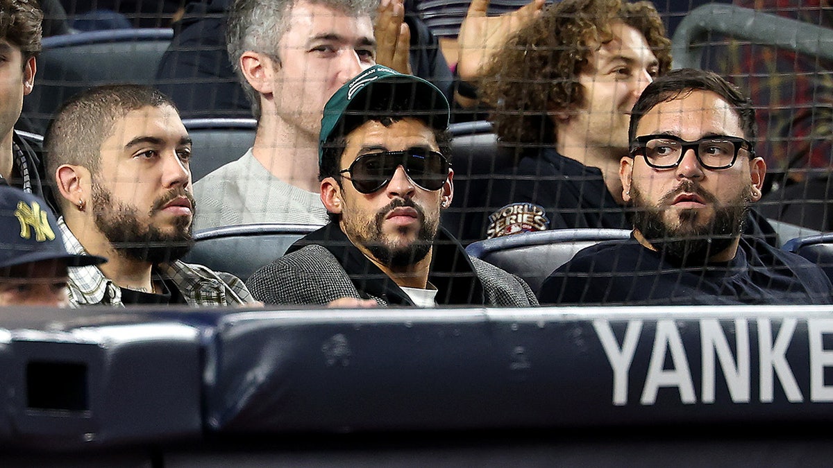 Bad Bunny appears to sit during 'God Bless America' at Yankee Stadium: report  at george magazine