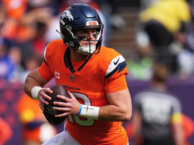 Broncos erase 19-point deficit to shock Giants behind Bo Nix’s 4 touchdowns