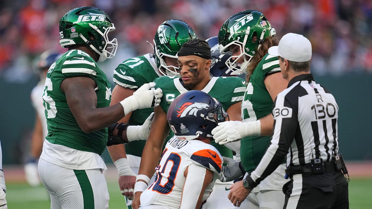 Broncos' defense shuts down Jets in big London victory  at george magazine