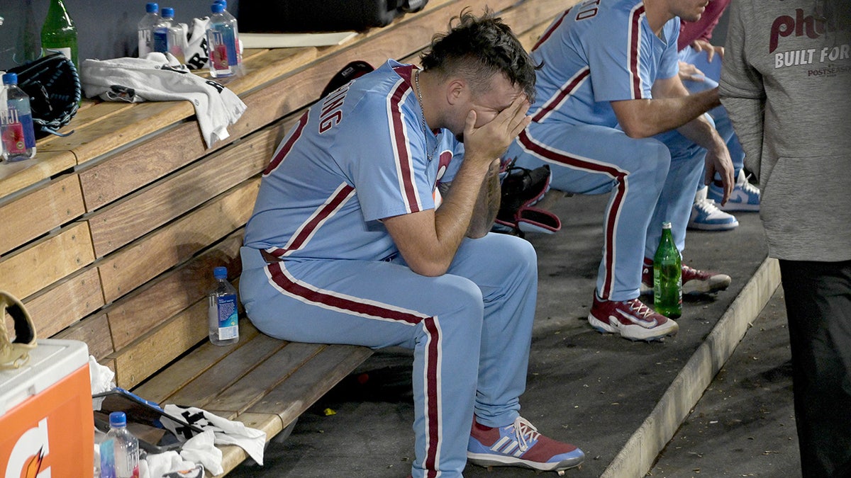 Phillies reliever calls his crushing season-ending error a 'horses--- throw'  at george magazine
