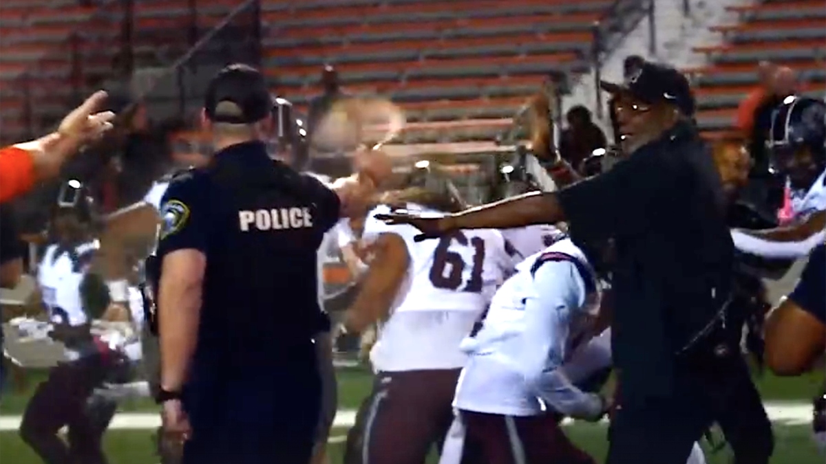 High school football team travels 500 miles only to get pepper sprayed by police after loss  at george magazine