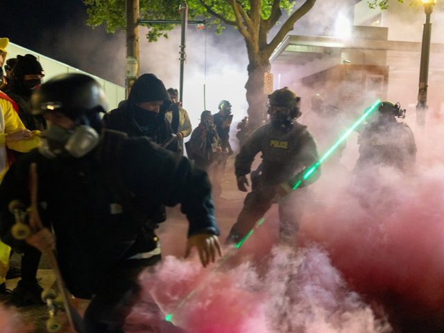 Homeland Security responds to ‘laser tag’ threats from Portland group: ‘This is incredibly dangerous’