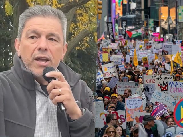 WATCH: ‘No Kings’ protester steps up to mic and calls for ICE agents to be ‘shot,’ ‘wiped out’