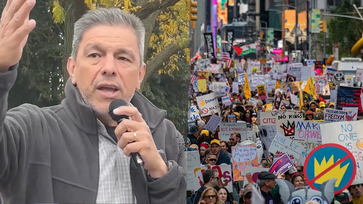 WATCH: 'No Kings' protester steps up to mic and calls for ICE agents to be 'shot,' 'wiped out'  at george magazine