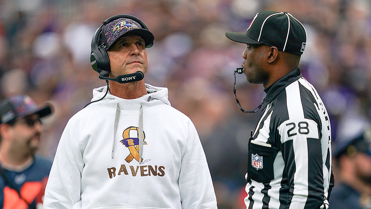 Ravens coach John Harbaugh believes team can make playoffs despite rough start  at george magazine