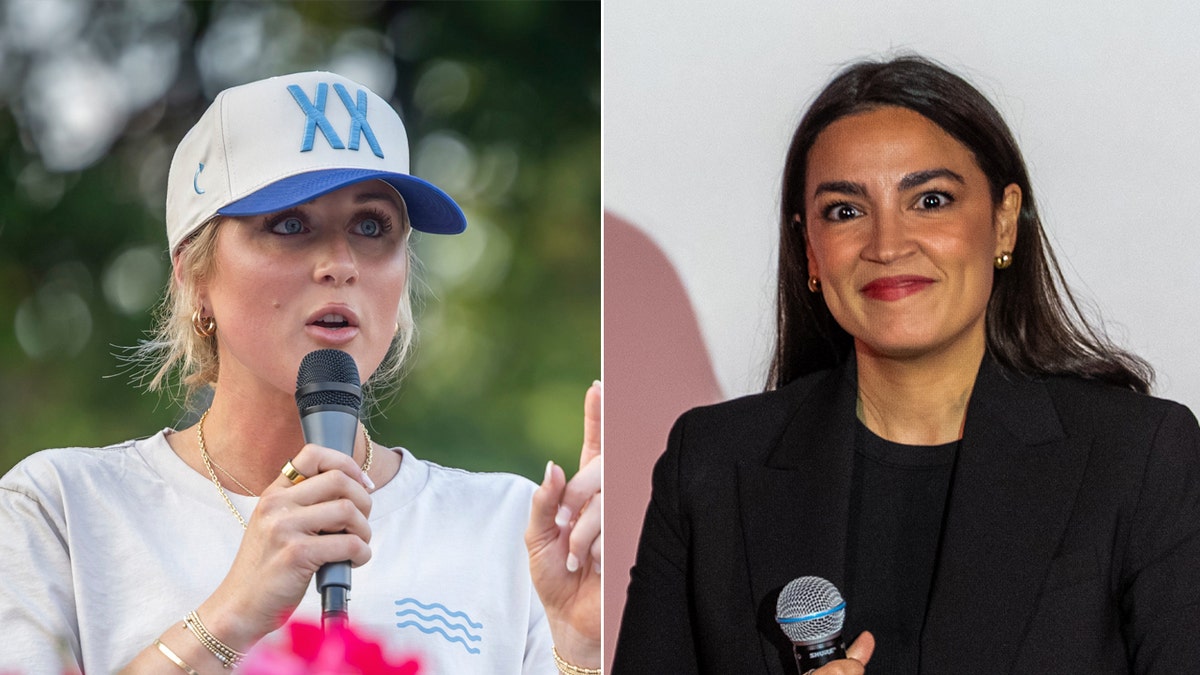 Riley Gaines responds to AOC's personal attacks, calls out 'virtue signaling' Democrats  at george magazine
