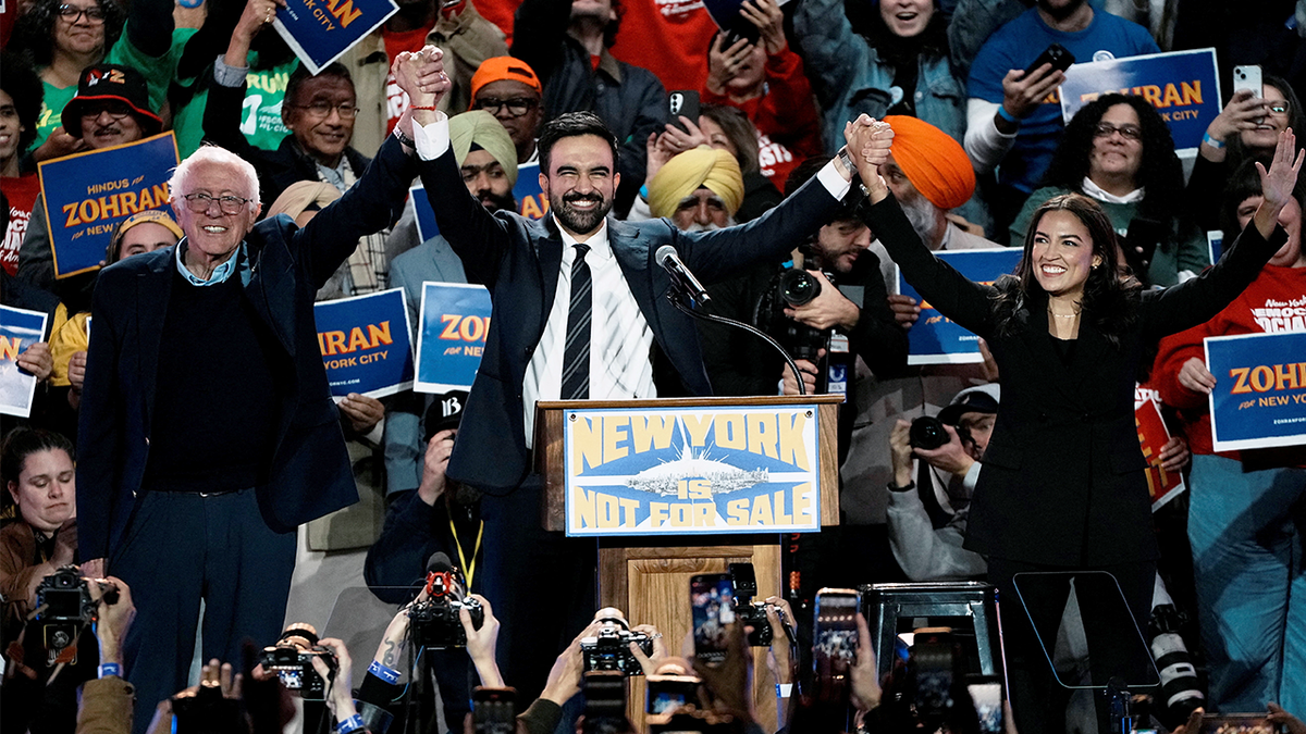 NYC voters embrace democratic socialism as AOC, Sanders stump for Mamdani  at george magazine