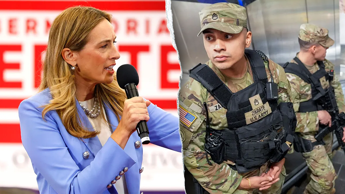 US soldiers in city streets 'makes people less safe,’ says Democratic candidate  at george magazine