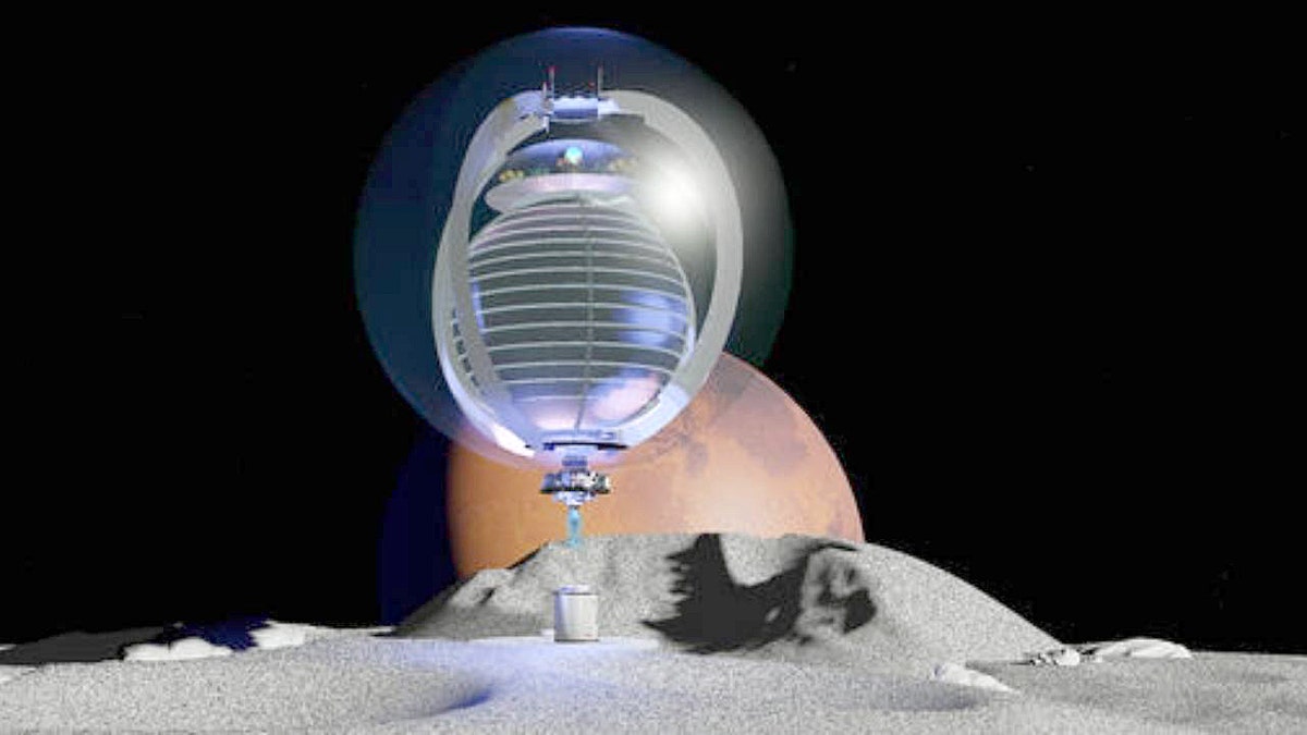 Living in giant moon glass spheres could be our future  at george magazine
