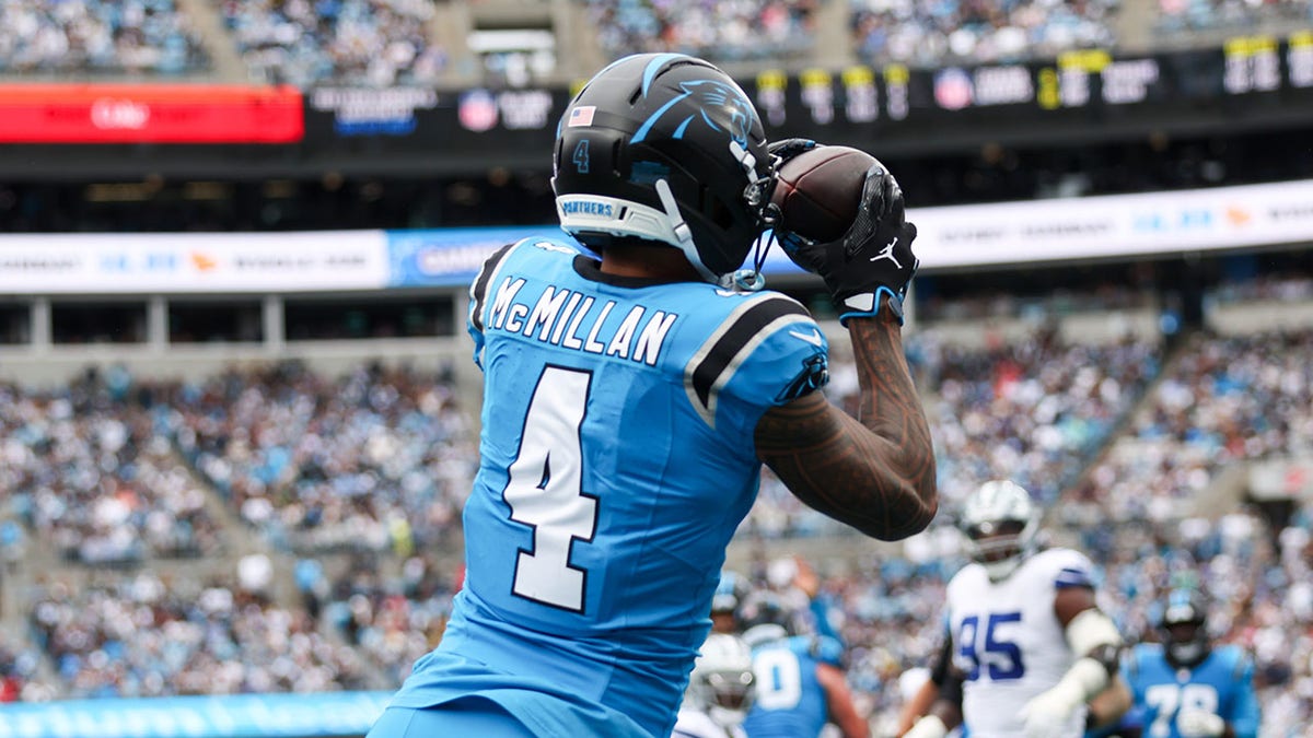 Panthers stun Cowboys as Tetairoa McMillan scores first career touchdowns in win  at george magazine