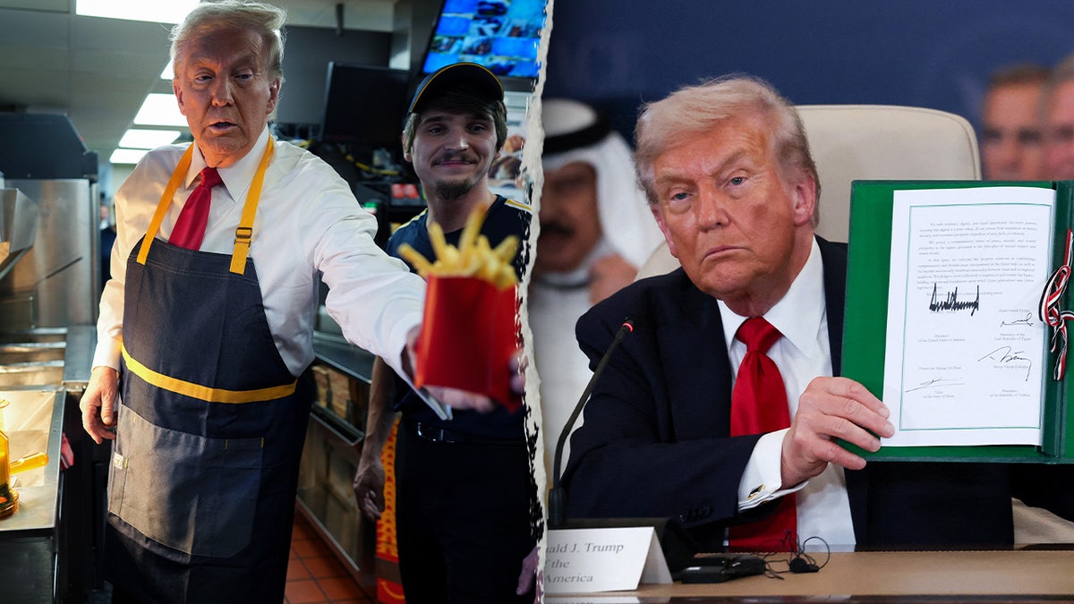 Trump goes from McDonald’s to Middle East peace in ‘one of the greatest political comebacks,’ Thiessen says  at george magazine