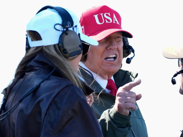 Trump radios in from USS George HW Bush on Navy’s 250th anniversary