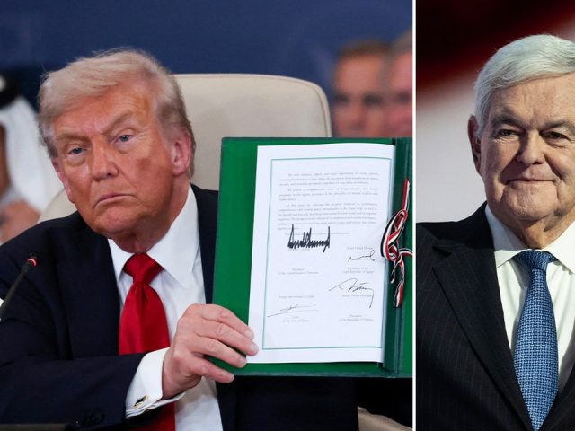Newt Gingrich praises Trump’s ‘magical’ diplomacy in historic Middle East peace accord
