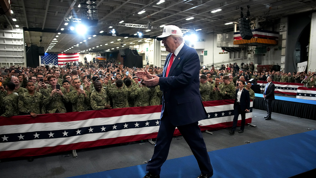 Trump rallies US military's might, floats armed forces pay raise in address to troops in Japan  at george magazine
