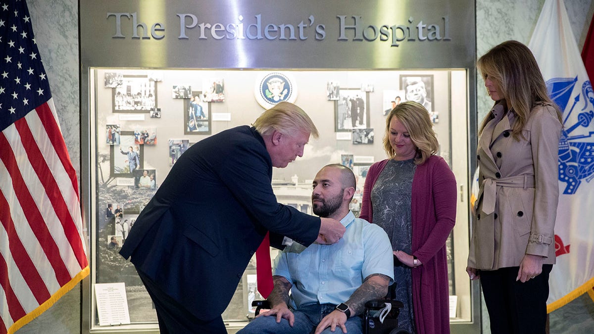 Trump to undergo 'routine' yearly medical exam at Walter Reed while visiting troops in Maryland  at george magazine