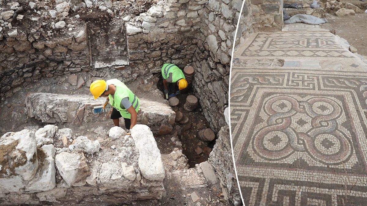Archaeologists unearth ancient bishop's lavish bathhouse, shedding light on early Christian life  at george magazine