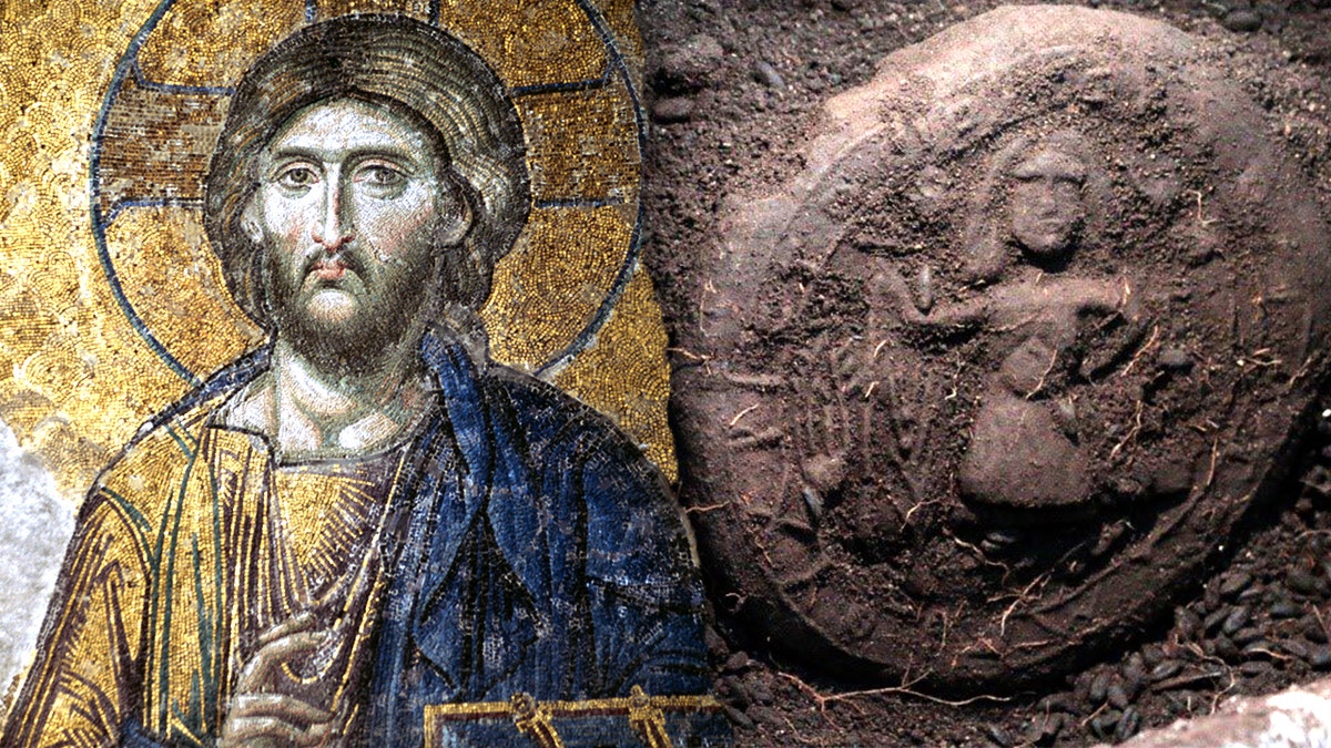 Extraordinary 1,200-year-old bread bearing Jesus Christ's image unearthed by archaeologists  at george magazine